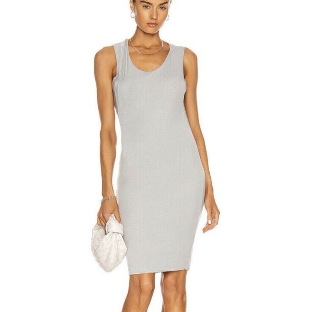 John Elliott Twist Muscle Mini Scoop Neck  Dress